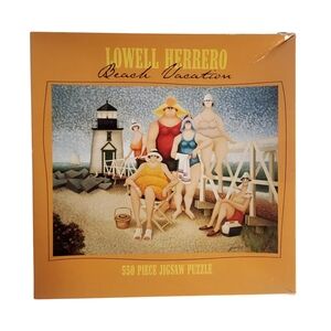 Lowell Herrero Beach Vacation Puzzle 550 Piece